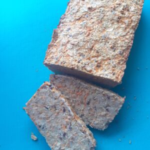 Flockenbrot mit Karotten