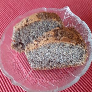 Rührkuchen mit Mohn