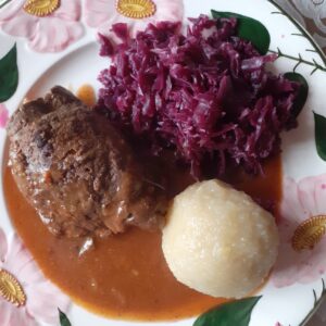 Rinderrouladen aus dem Schnellkochtopf 4 Personen