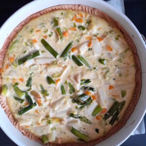 Spargelquiche