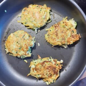 Zucchini-Kartoffel-Rösti