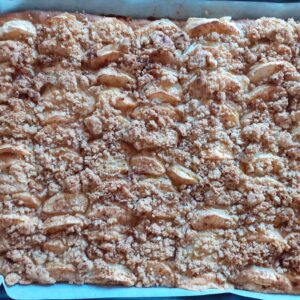 Apfel-Blechkuchen