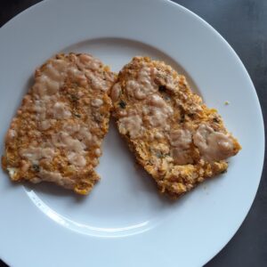 Auflauf mit Kürbis und Buchweizen        für 4 Personen