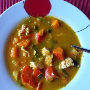 Kürbis-Hähnchen-Topf