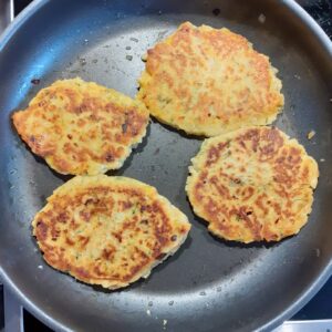 Weiße Bohnen-Bratlinge
