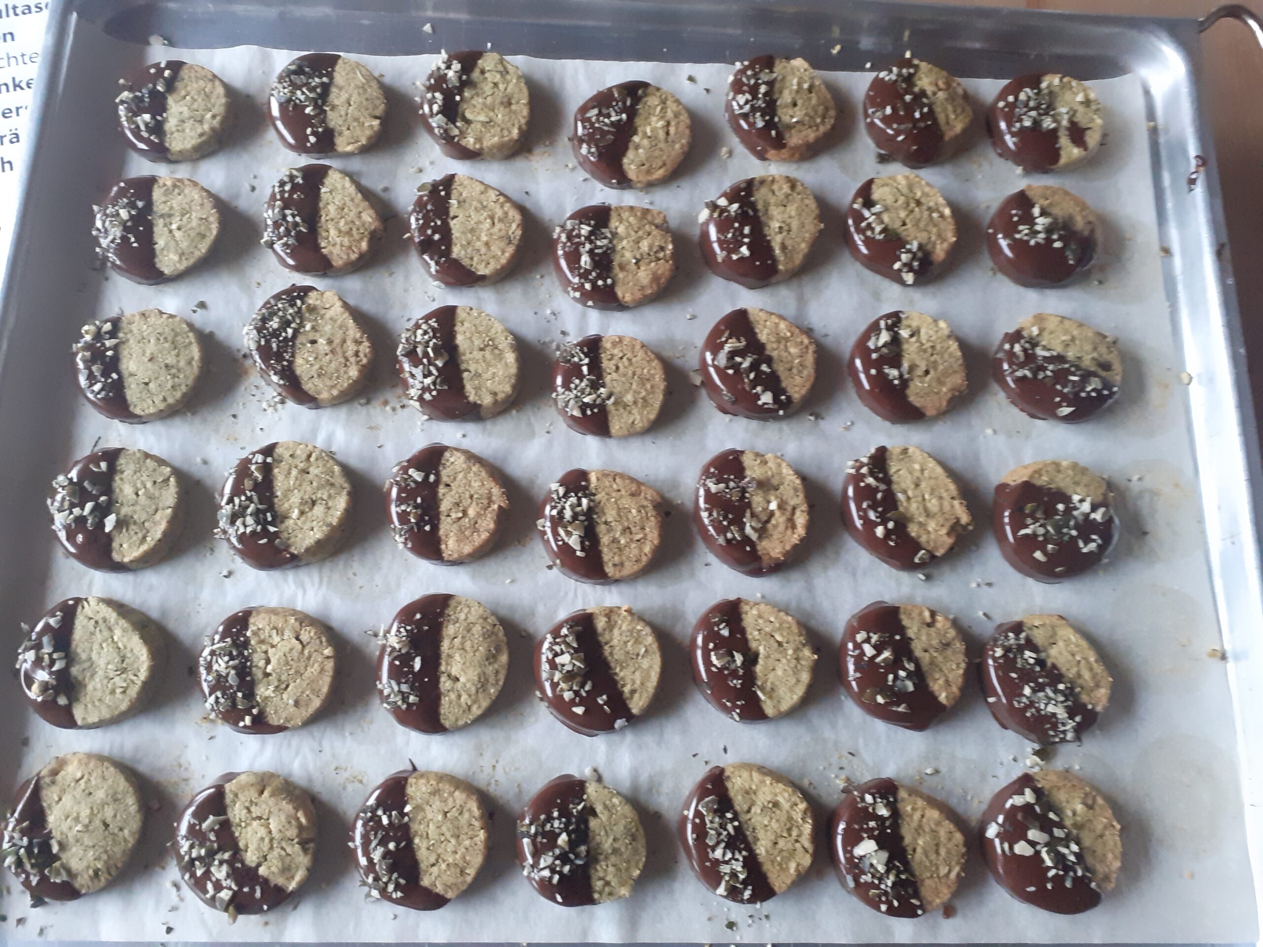 Kürbiskernplätzchen