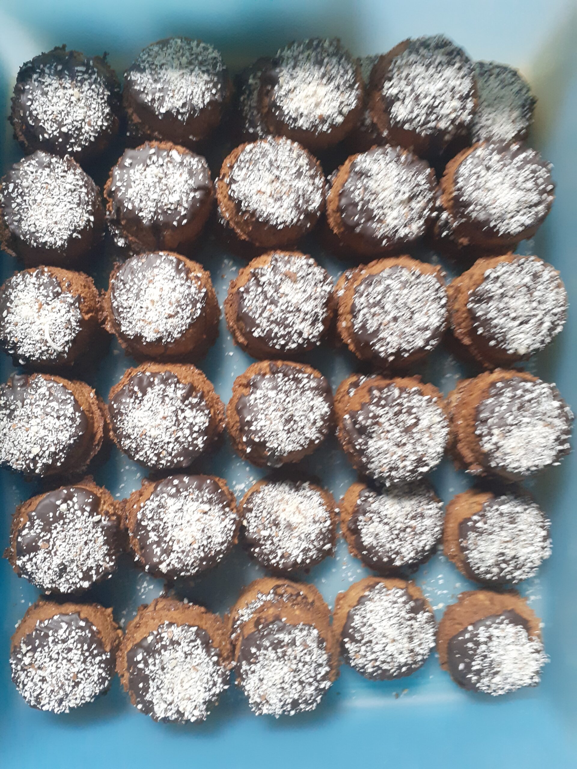 Lebkuchen mit Marzipan